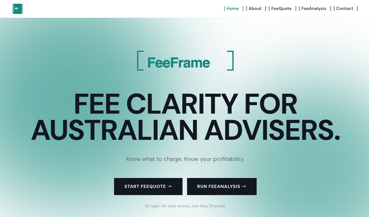 FeeFrame preview